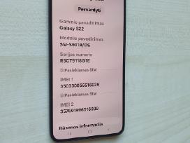 Samsung s22 puikios būklės