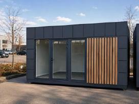 Modernus modulinis biuras 18 m² Su oro kondicion