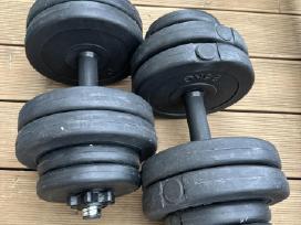 Du hanteliai po 14kg