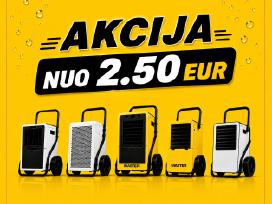 Pigi Drėgmės surinkėjų nuoma/ Šildytuvų nuoma