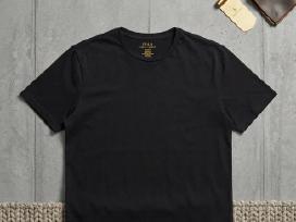 Polo Ralph Lauren juodi vyriški marškinėliai