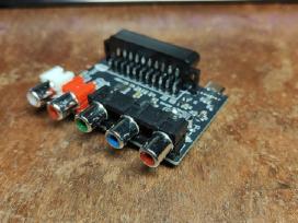 Component to Rgb Scart konverteris