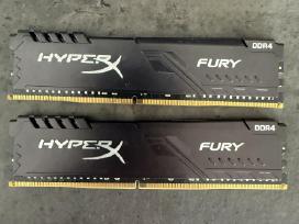 32 GB (2x16 GB) Ddr4 3000 MHz Hyperx Fury Cl15 RAM
