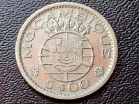 5 eskudai 1960m. Mozambikas sidabras
