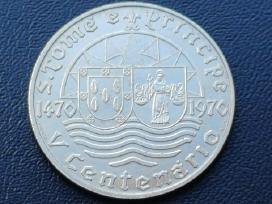 50 eskudų 1970m. San Tomė ir Prinsipė sidabras