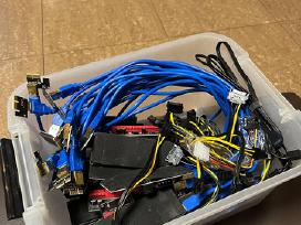 Pcie x1 - x16 riser/raiser komplektas 23 vnt