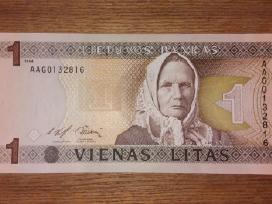 Lietuvos 1 lito banknotas