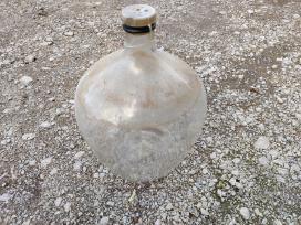 Didelis 50 l stiklinis butelis