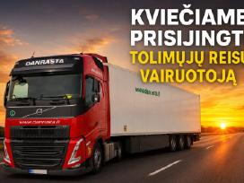 CE kat. Tolimųjų Reisų Vairuotojas (-a)