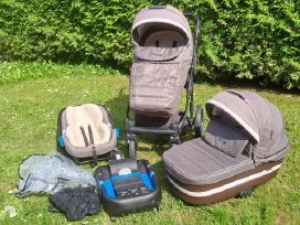 Vežimėlis Adamex Rimini 3in1 su Isofix baze