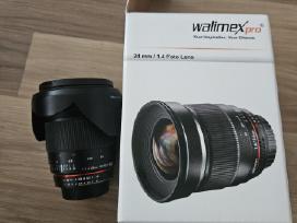 Walimex Pro 24mm f/1.4 Nikon Ae objektyvas