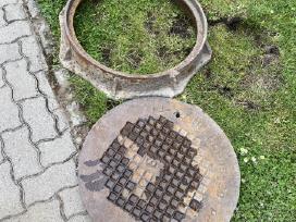 Kanalizacijos špižinis dangtis