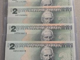 1993 m. 2 litų Unc banknotai