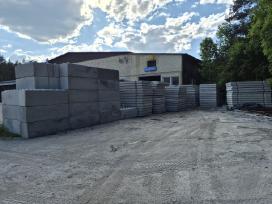 Lego betono blokai ir gelzbetonines kelio plokstes