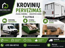 Krovinių pervežimas - kraustymas