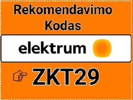 Elektrum Kodas Zkt29 - 15€ Dovana