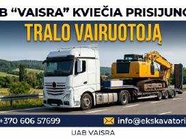 Ieškomas Tralo Vairuotojas (-A)