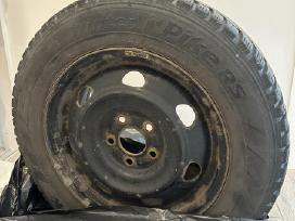 R16 plieniniai ratlankiai su Hankook 205/65