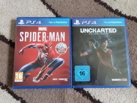 Spider-man, Uncharted ir kiti Ps4 žaidimai