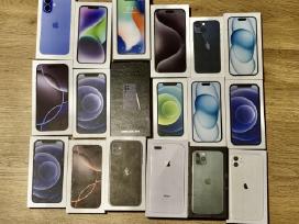 Apple ir Samsung dėžutės