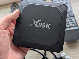 Android 13 TV Priedėlis X98k 4/32gb Rk3528