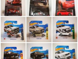 Audi hot wheels modeliukai