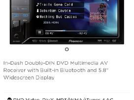 Pioneer su bt-audio usb aux dvd android iPhone