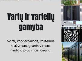 Metaliniai vartai ir varteliai