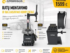 Montavimo ir balansavimo staklės S220+c110