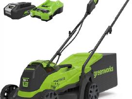 Akumuliatorinė vejapjovė Greenworks Gd24lm33k4