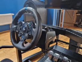 Logitech G923 Trueforce vairas ir pedalai (xbox/pc