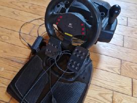 Logitech Momo Racing Force Feedback vairas (Pc)