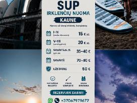 Sup irklenčių nuoma Kaune