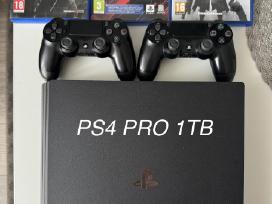 Ps4 Pro 1 TB su žaidimais