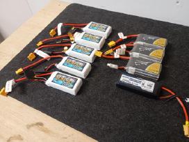 Lipo 3s baterijos nuo 300mah iki 1550mah