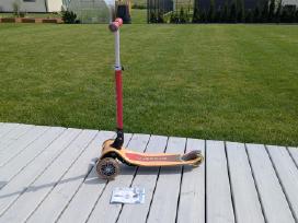 Paspirtukas Glober Primo Foldable Wood Lights