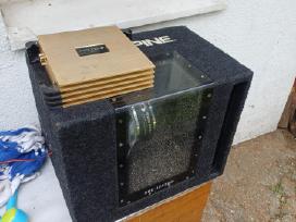 Alpine subas su xzound monobloku