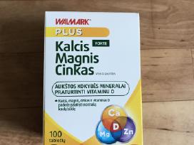 Aukštos kokybės mineralai su vitaminu D