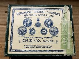#2 Tabako pakelis Stamboli Ch. Zivo Kaunas