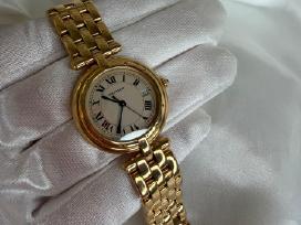 Cartier Panthere auksinis 18k moteriškas laikrodis