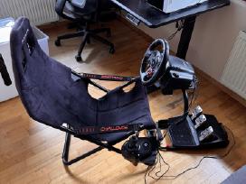 Logitech G29 + Playseat Challenge + Rankinis