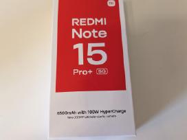 Naujas Xiaomi Redmi note 15 Pro+ su 24men garant