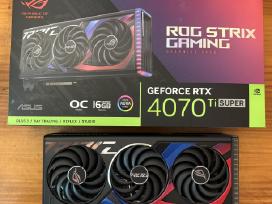 Asus Rog Strix Rtx 4070 Ti Super 16gb (Garantija)
