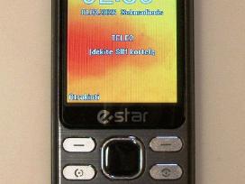 eSTAR X28, s22 senjorų telefonai