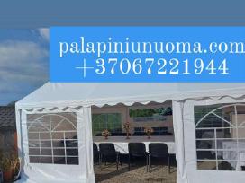 Šventinės Pvc palapinės ir lauko baldai