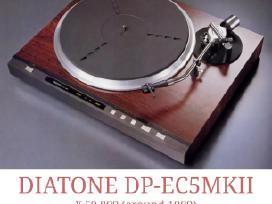 Diatone (Mitsubishi) Dp-ec5mk2 plokštelių grotuvas