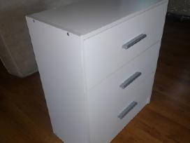 Komoda spintelė su stačiais ikea