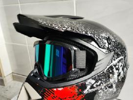 Vaikiški moto šalmai motokroso vaikams dviračio