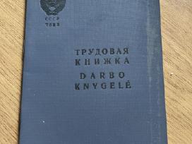 Senovinė darbo knygelė