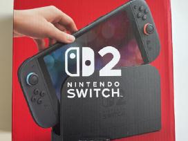 Nintendo Switch 2 256gb + dėklas + plėvelė